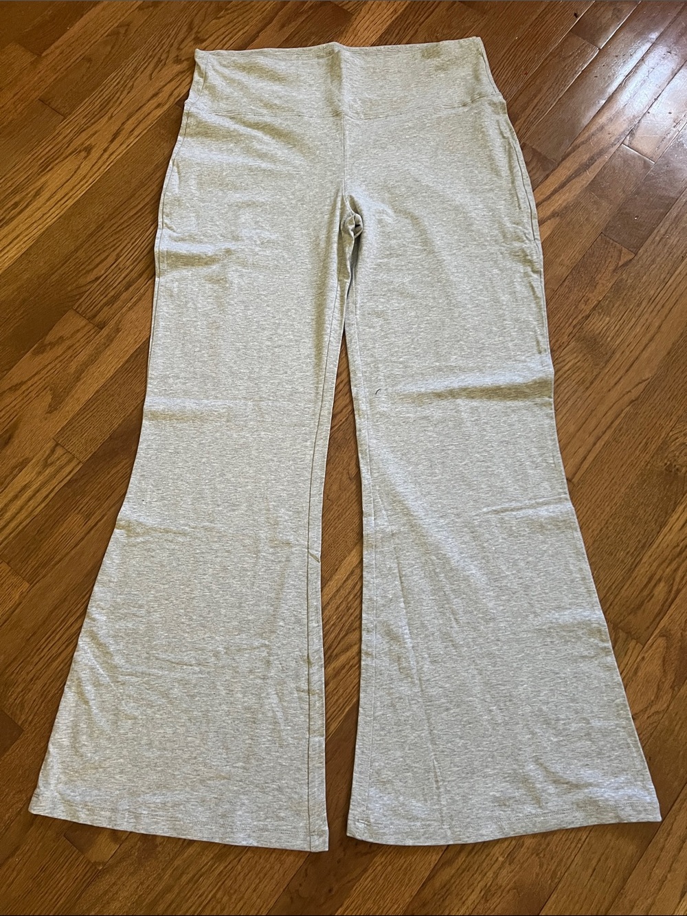 Zenana flare grey pants 3x NWOT